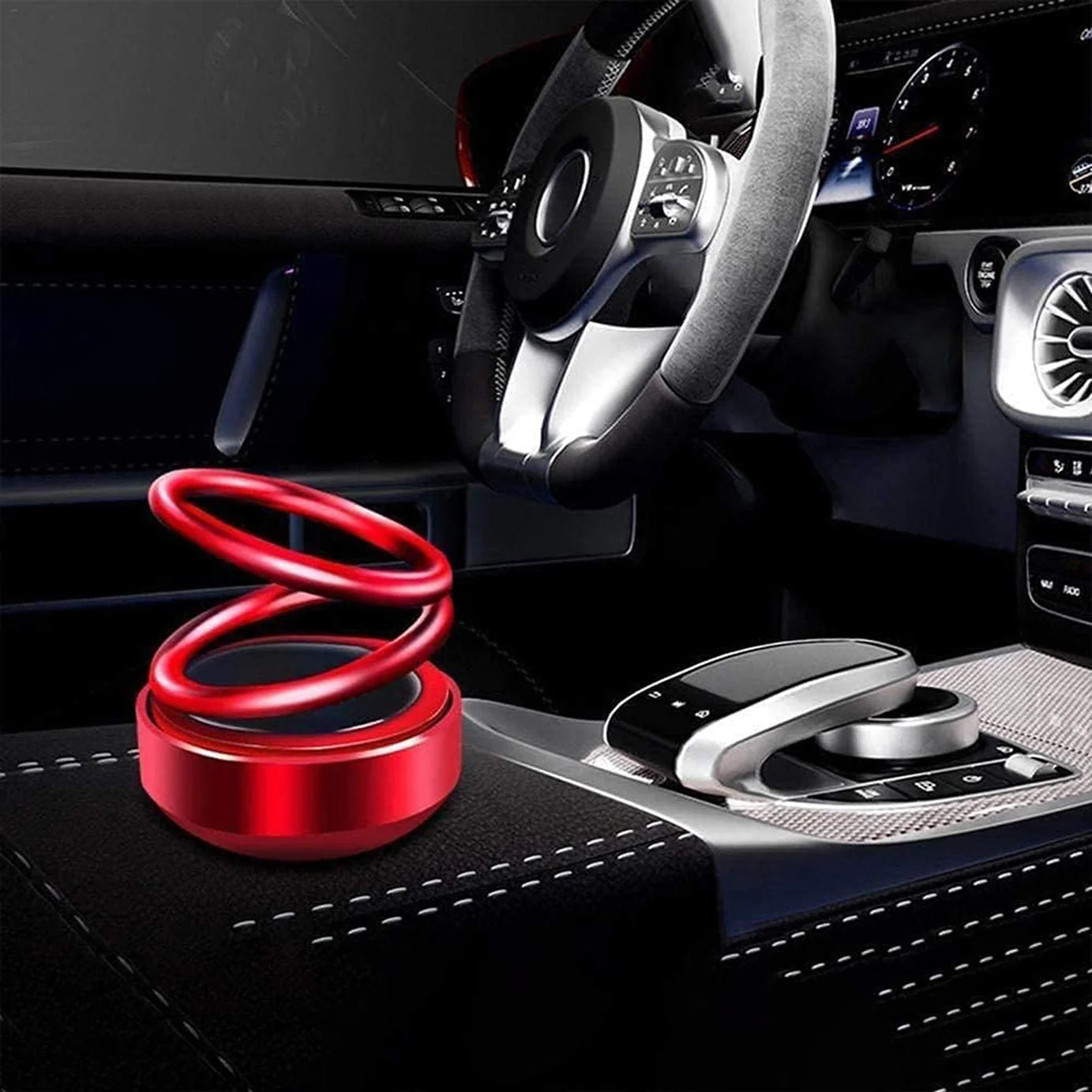 Solar-Powered Car Aroma Diffuser