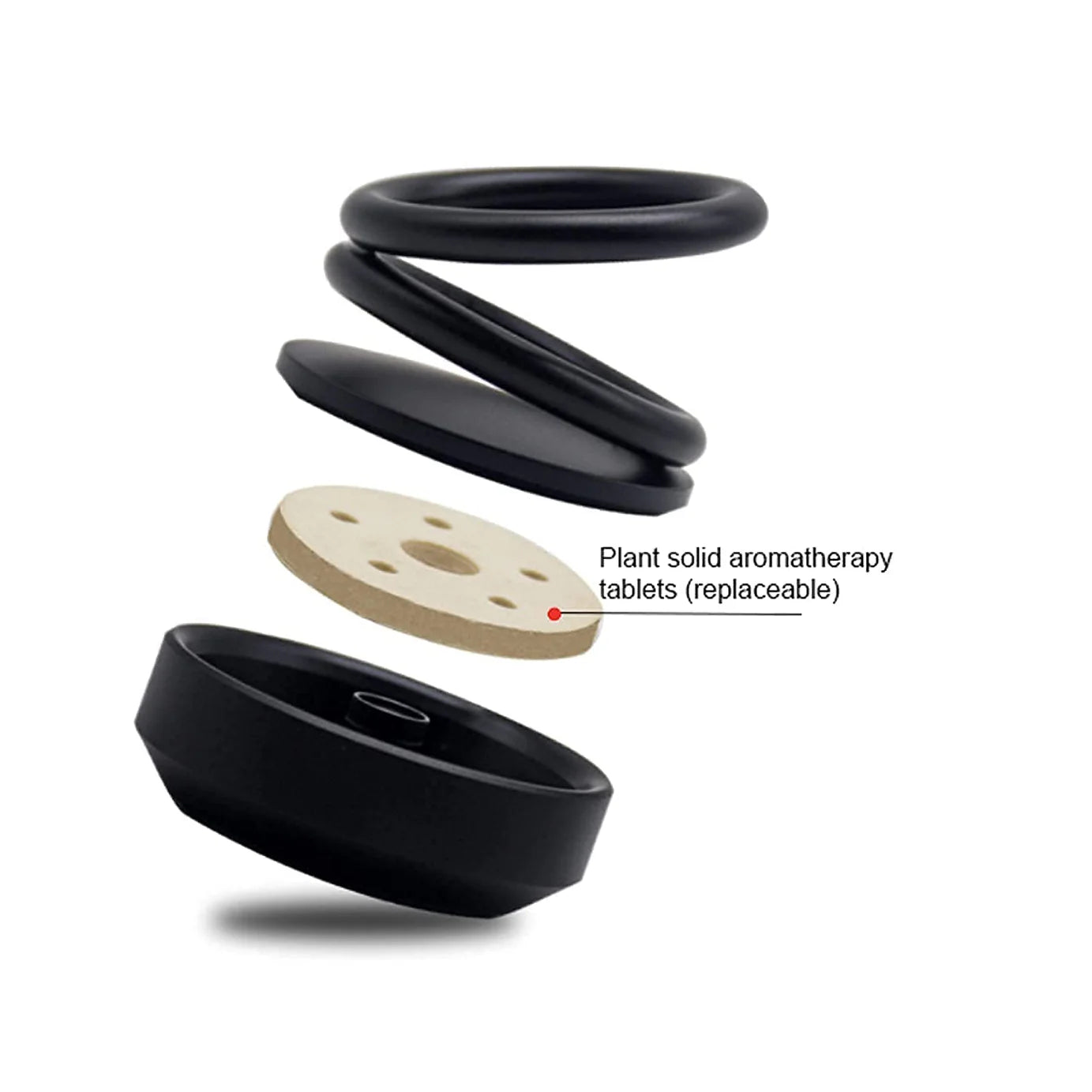 Solar-Powered Car Aroma Diffuser