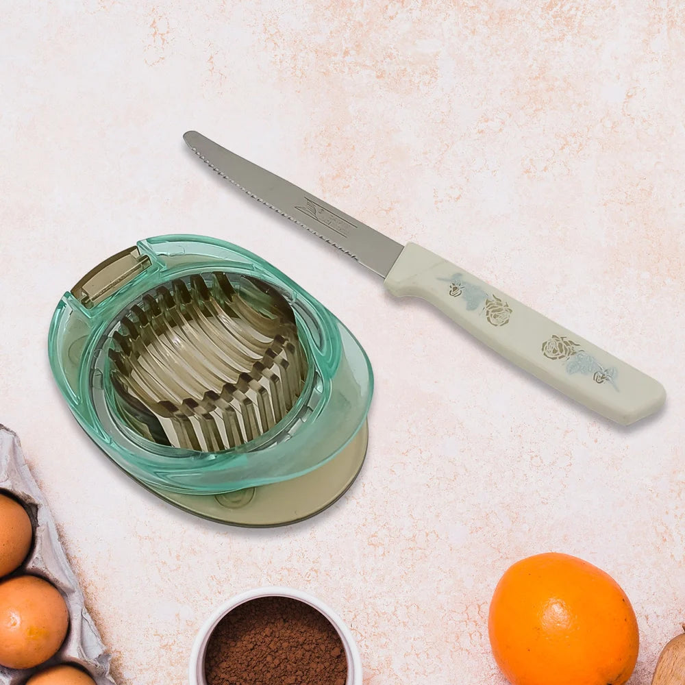 Egg Slicer & Knife Set