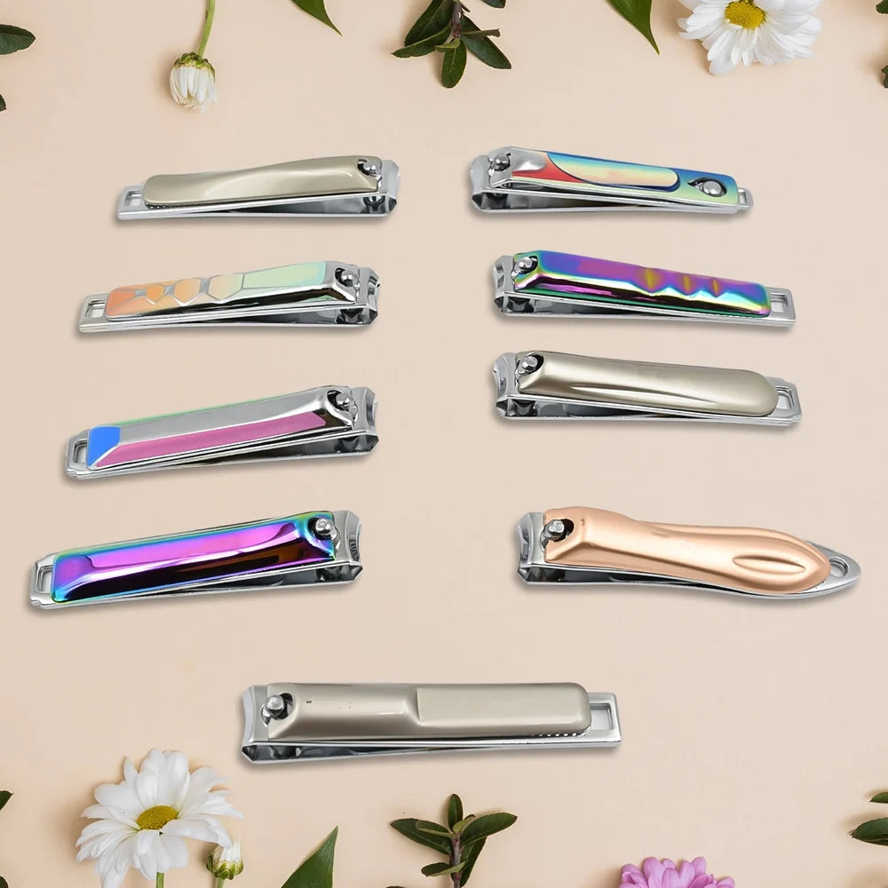 Anti-Splash Stainless Steel Nail Clipper
