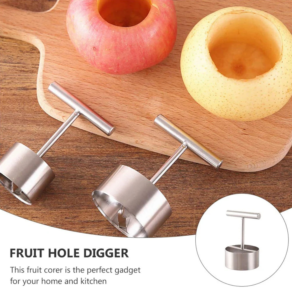 Stainless Steel Fruit Corer - Home & Kitchen