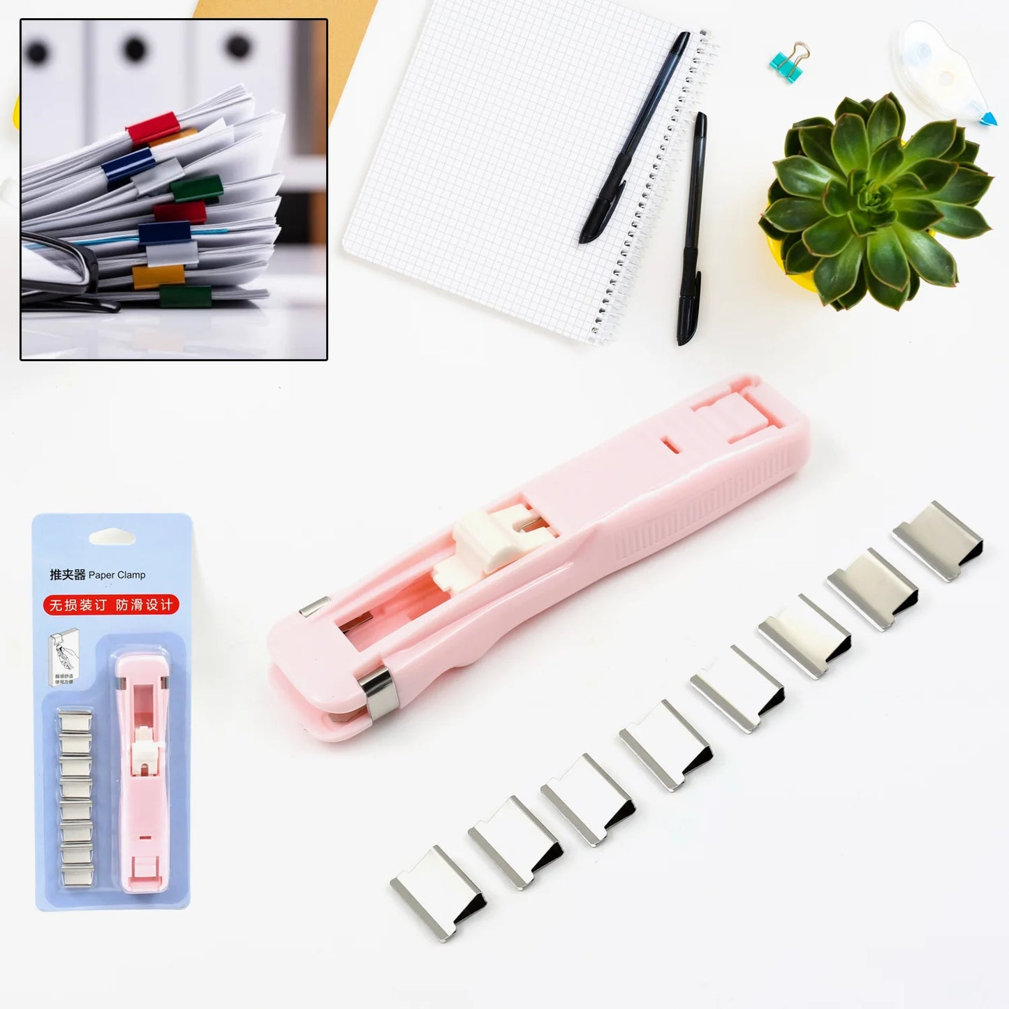 Portable Paper Clip Dispenser