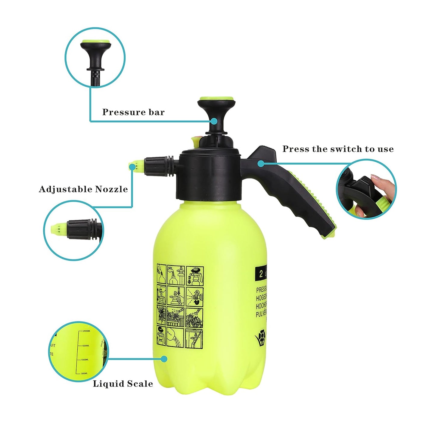 Adjustable Garden Spray Nozzle
