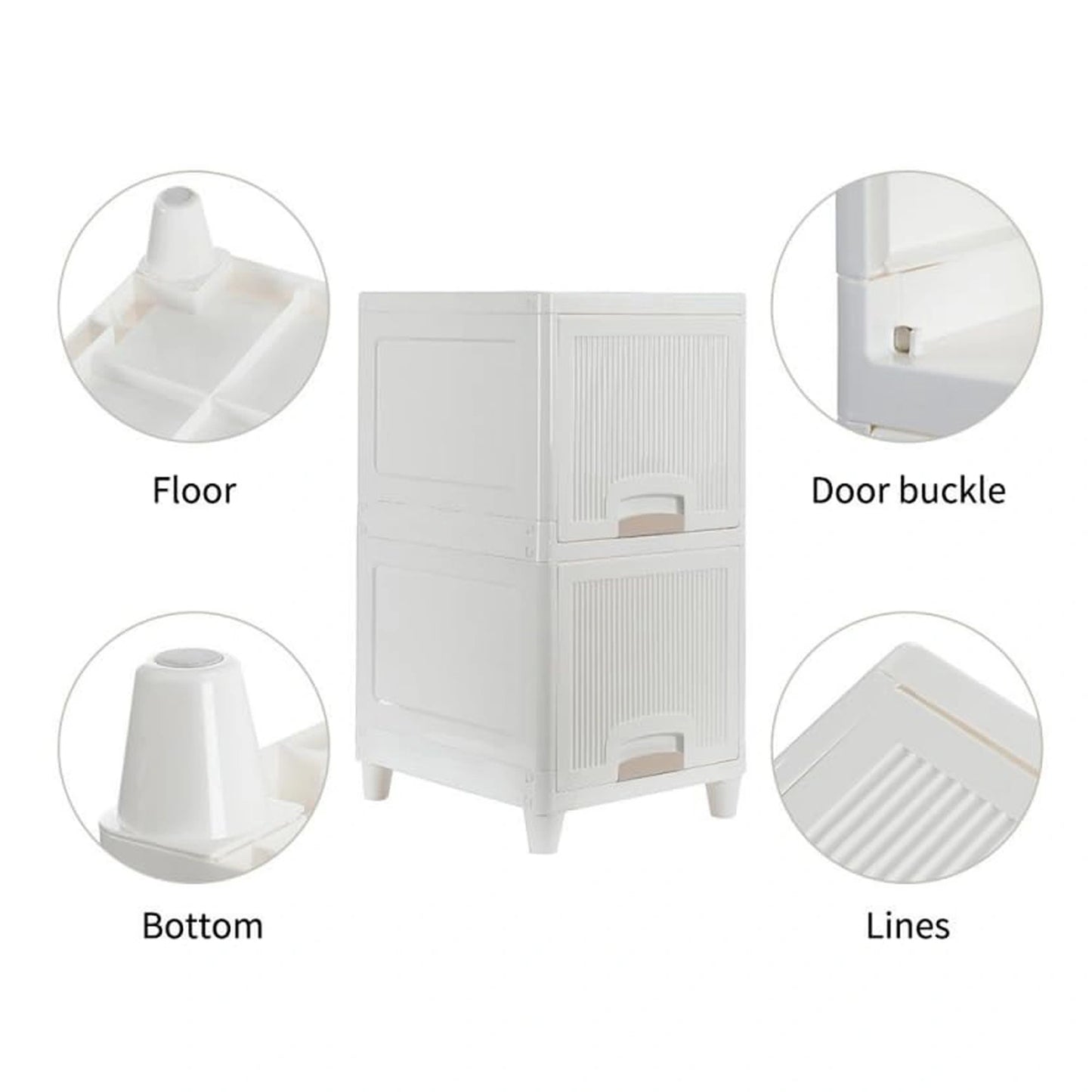 2-Tier Space-Saving Drawers