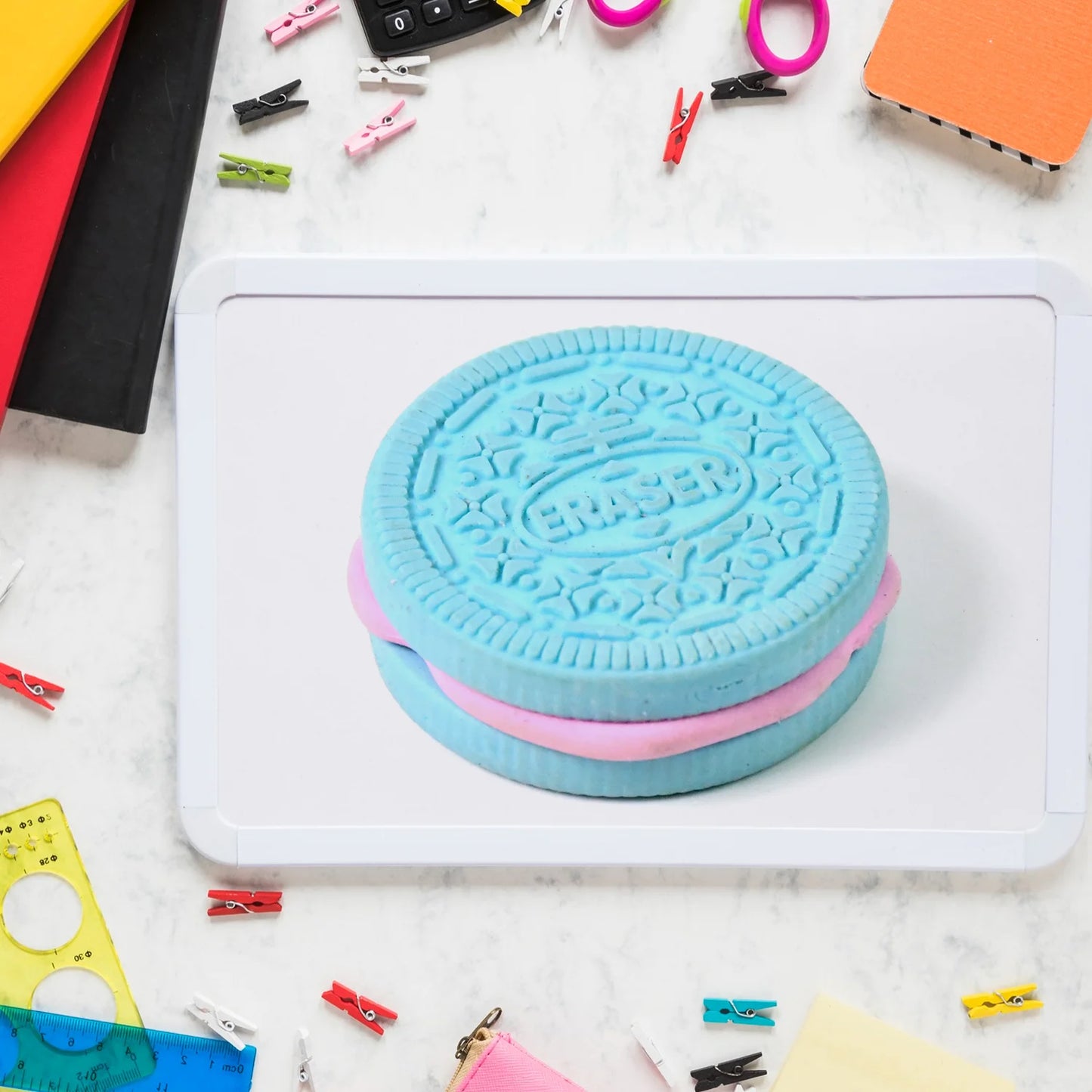 Fun Biscuit-Shaped Eraser