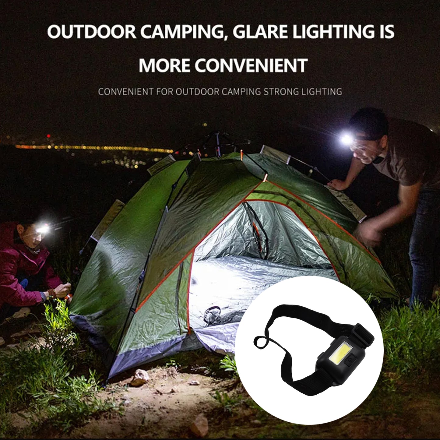 Ultra-Bright Headlamp Torch