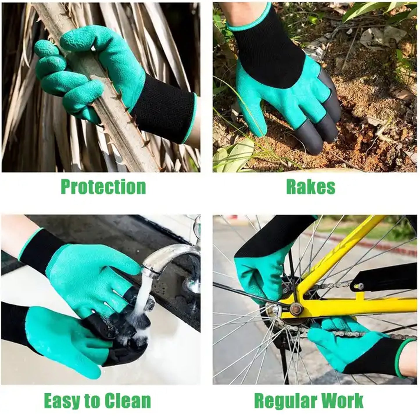 Heavy-Duty Gardening Claw Gloves