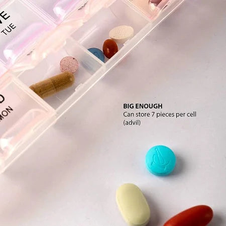 Weekly Pill Organizer Box