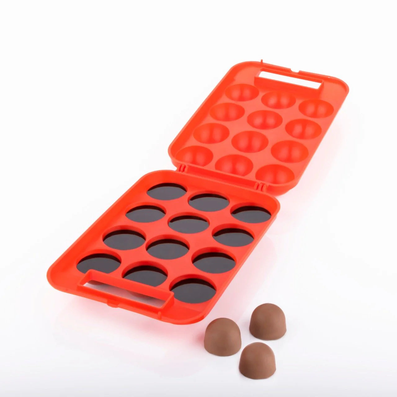 Plastic Egg Storage Tray with Lid - Home & Kitchen
