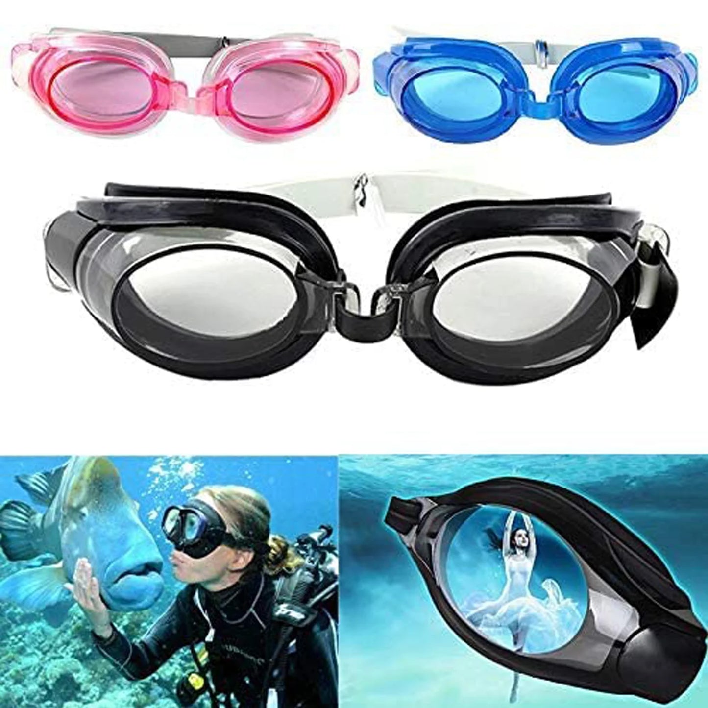 Kids Anti-Fog Swim Goggles