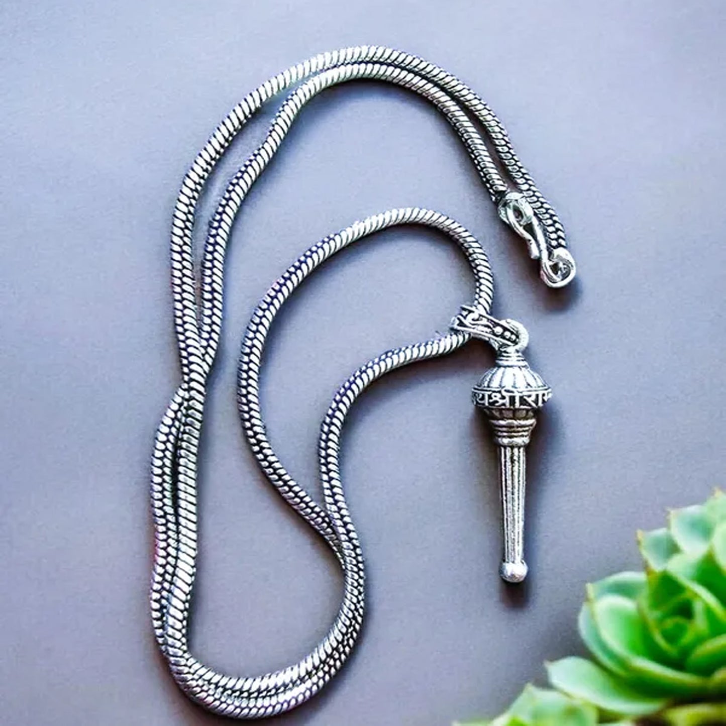 Hanuman Gada Pendant Chain