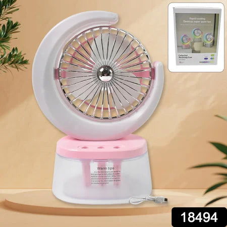 USB Camping Fan Light