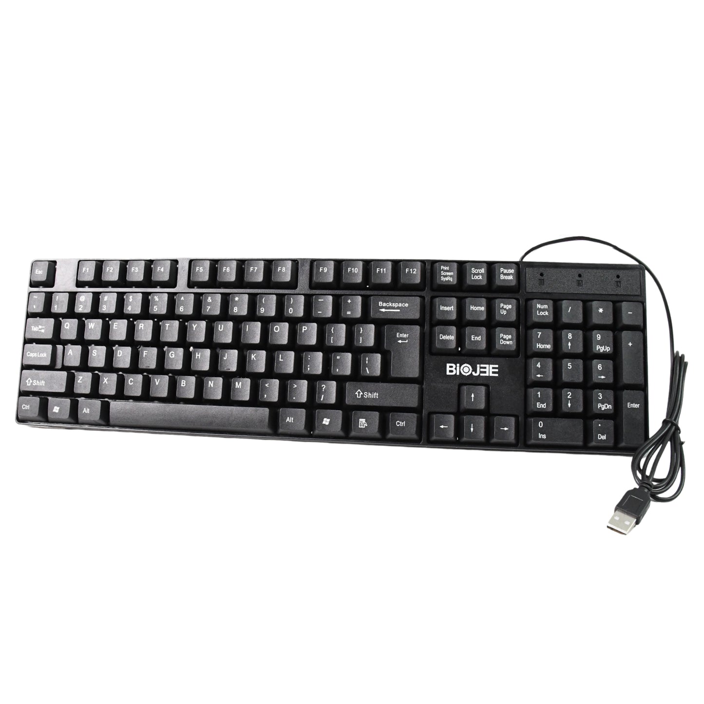 Ergonomic USB Wired Keyboard