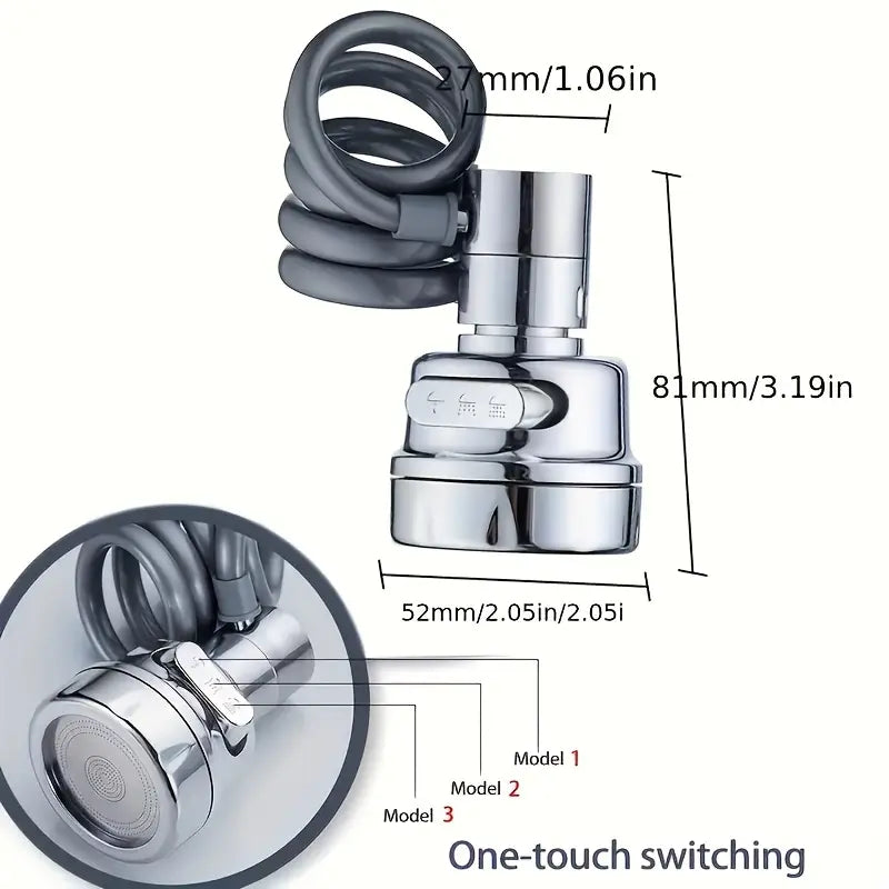 360° Rotatable Faucet Extender