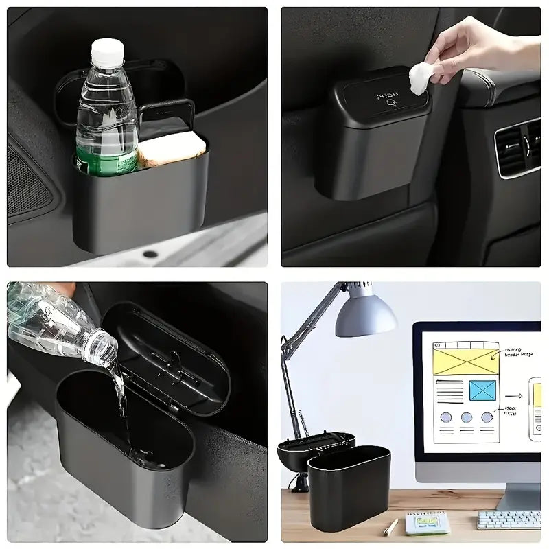 Leak-Proof Car Trash Can