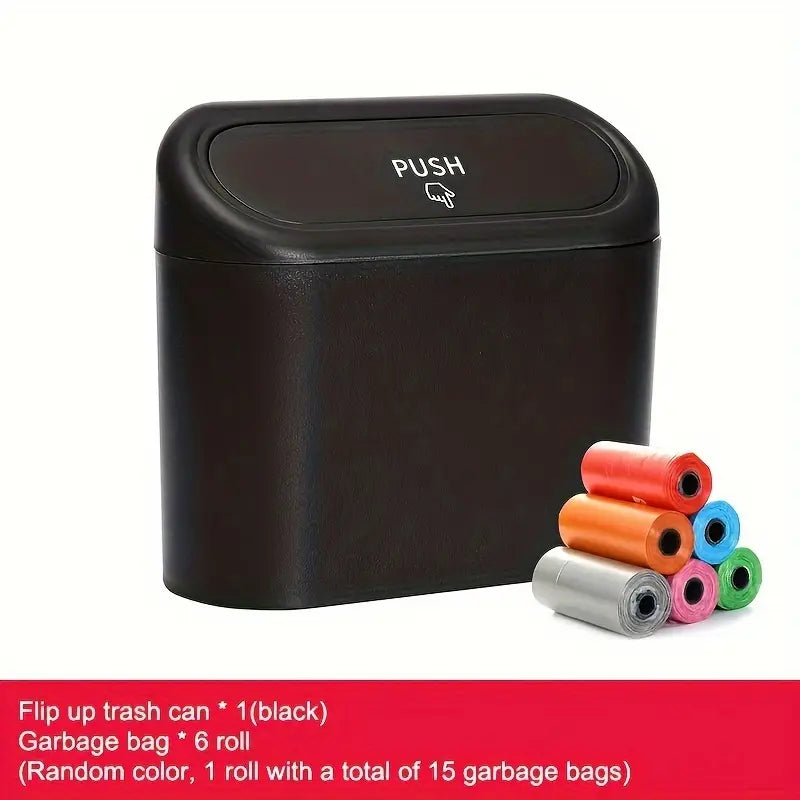 Leak-Proof Car Trash Can