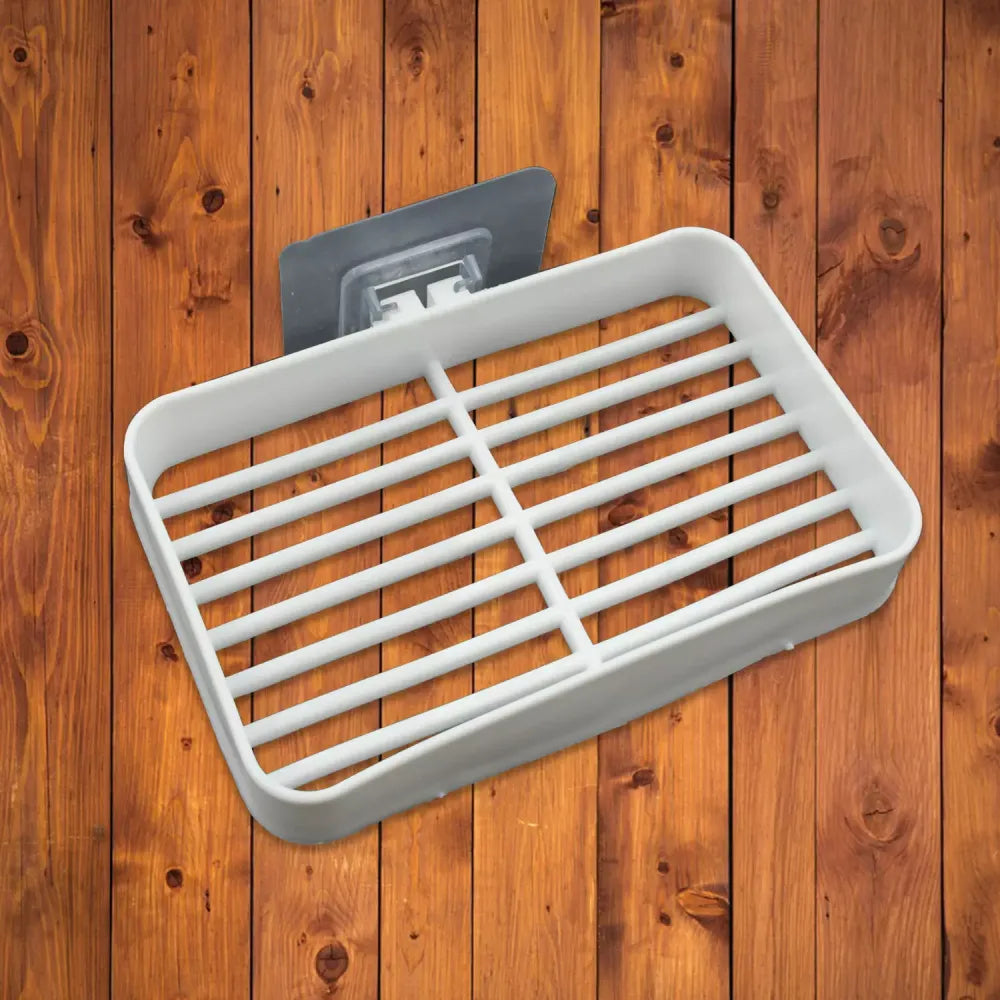 Adhesive soap dish holder - home improvement