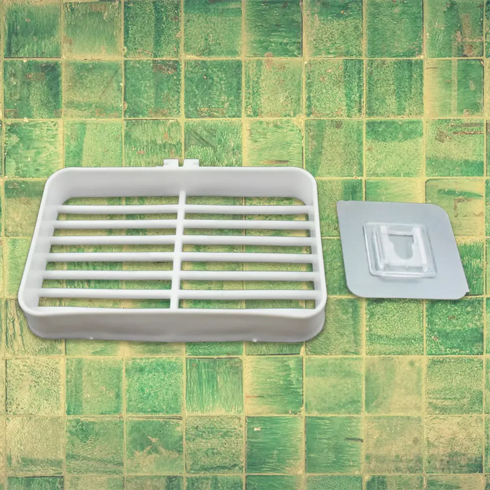 Adhesive soap dish holder - home improvement