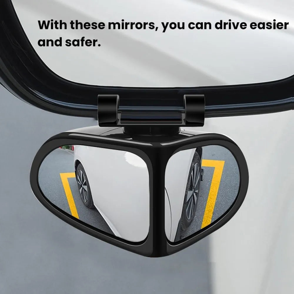 Adjustable car auxiliary rearview mirror