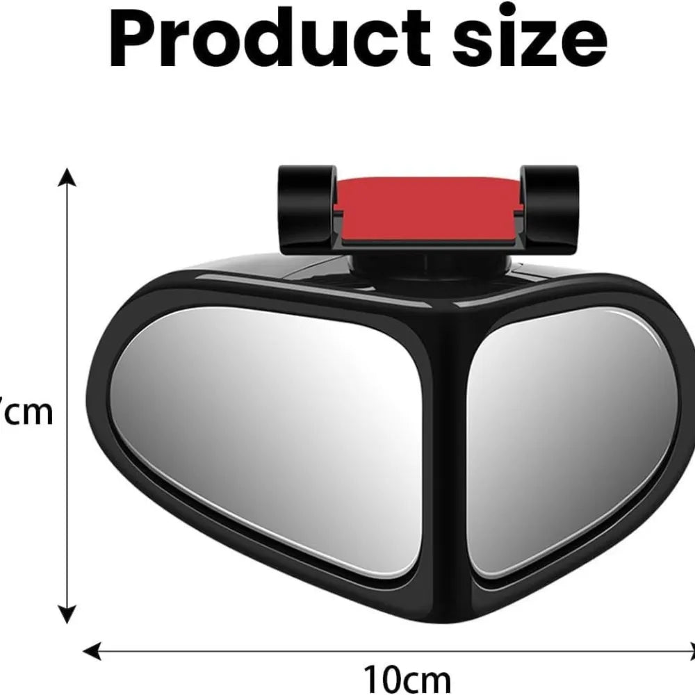 Adjustable car auxiliary rearview mirror
