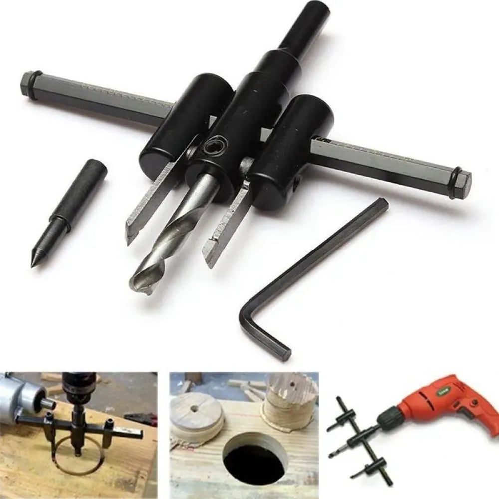 Adjustable circle cutter kit - power & hand tools