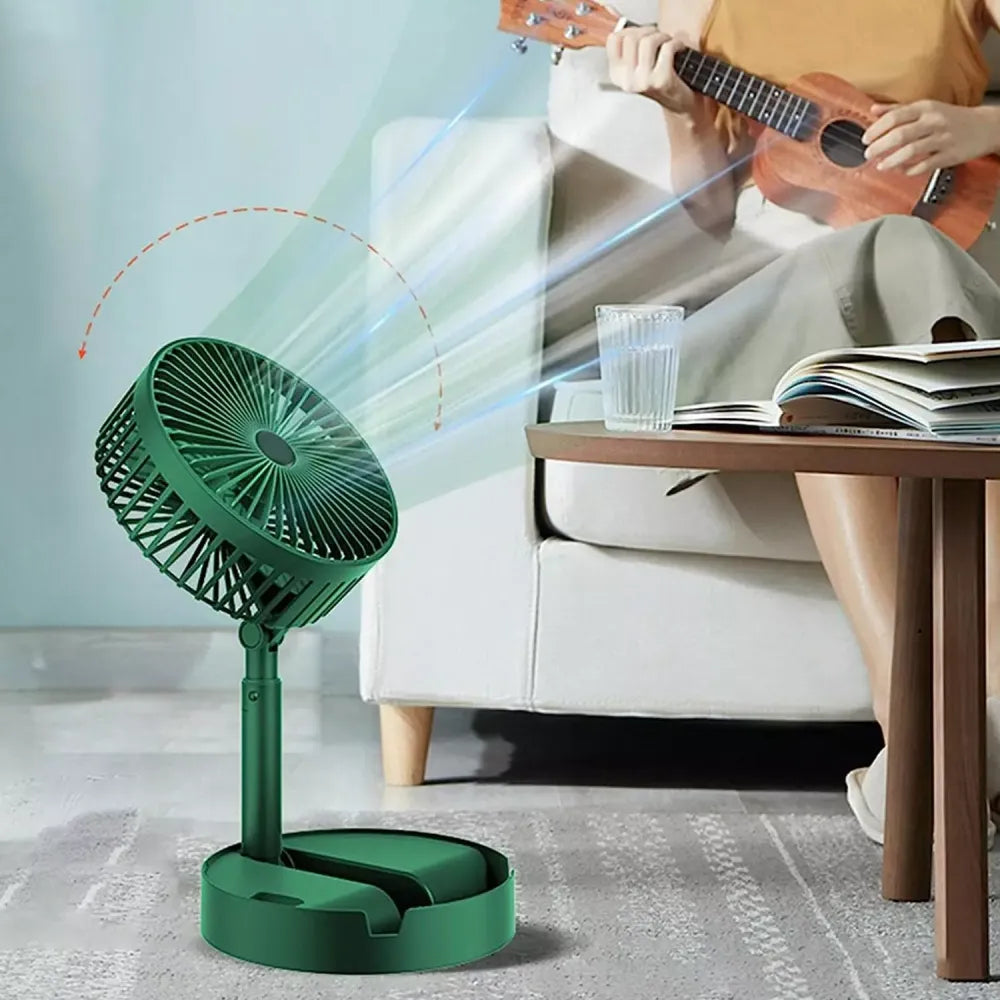 Adjustable desktop fan - home improvement