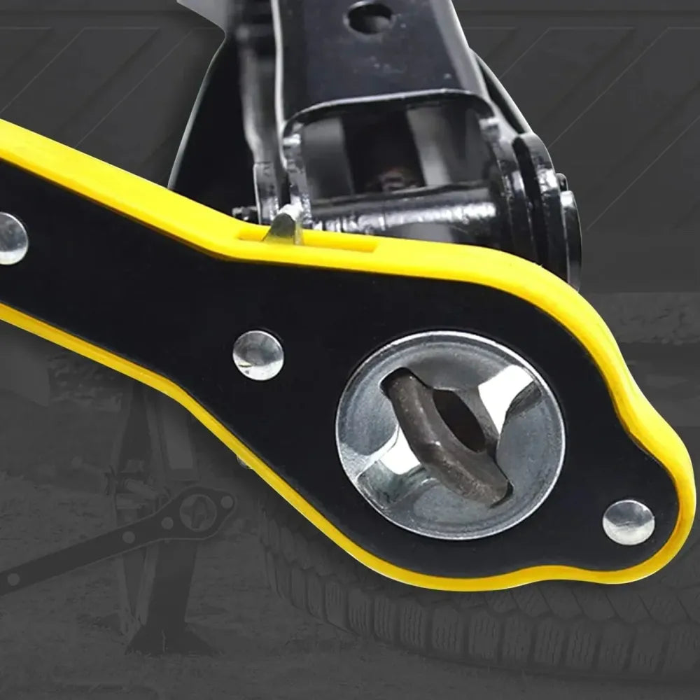 Advance car jack wrench tool