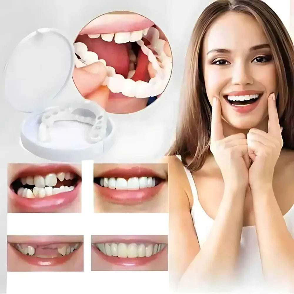 Advanced cosmetic teeth denture (buy 1 get free)
