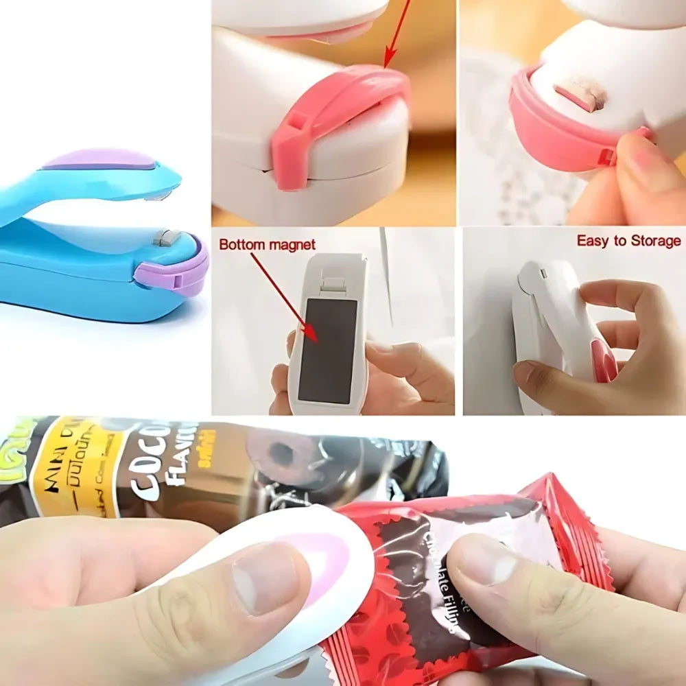 Advanced mini food packet sealer