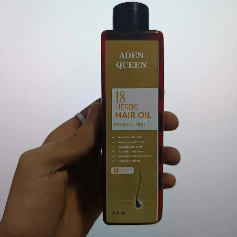 Aen queen 18 herbs hair oil – pack of 2