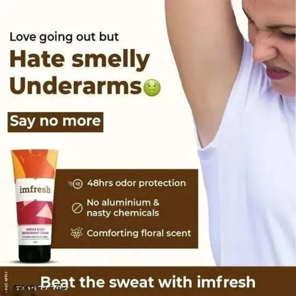 All-day deodorant cream duo