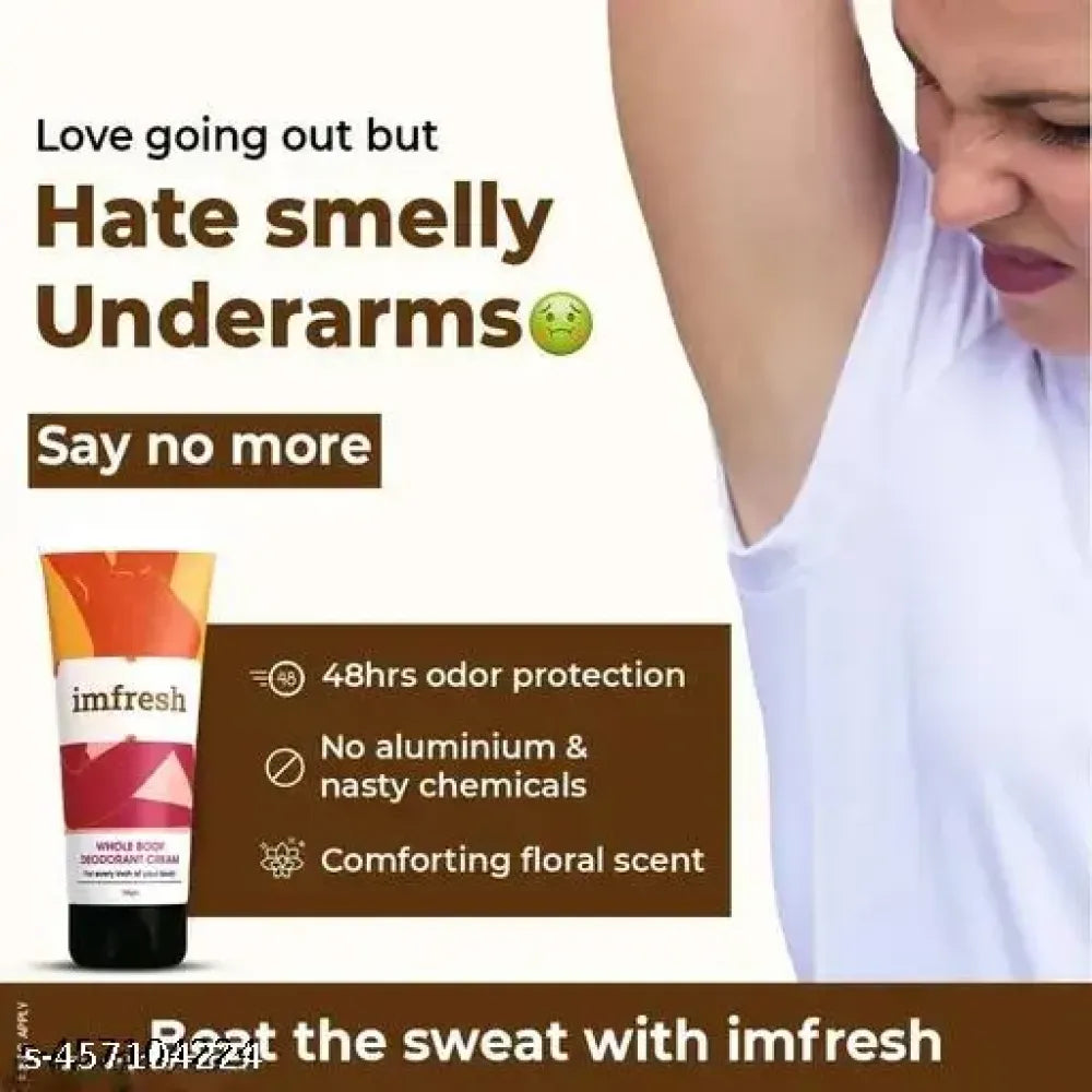 All-day deodorant cream duo