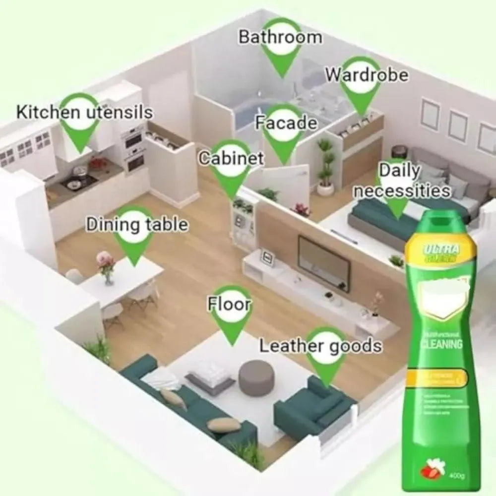 All-purpose cleaning milk - home essentials