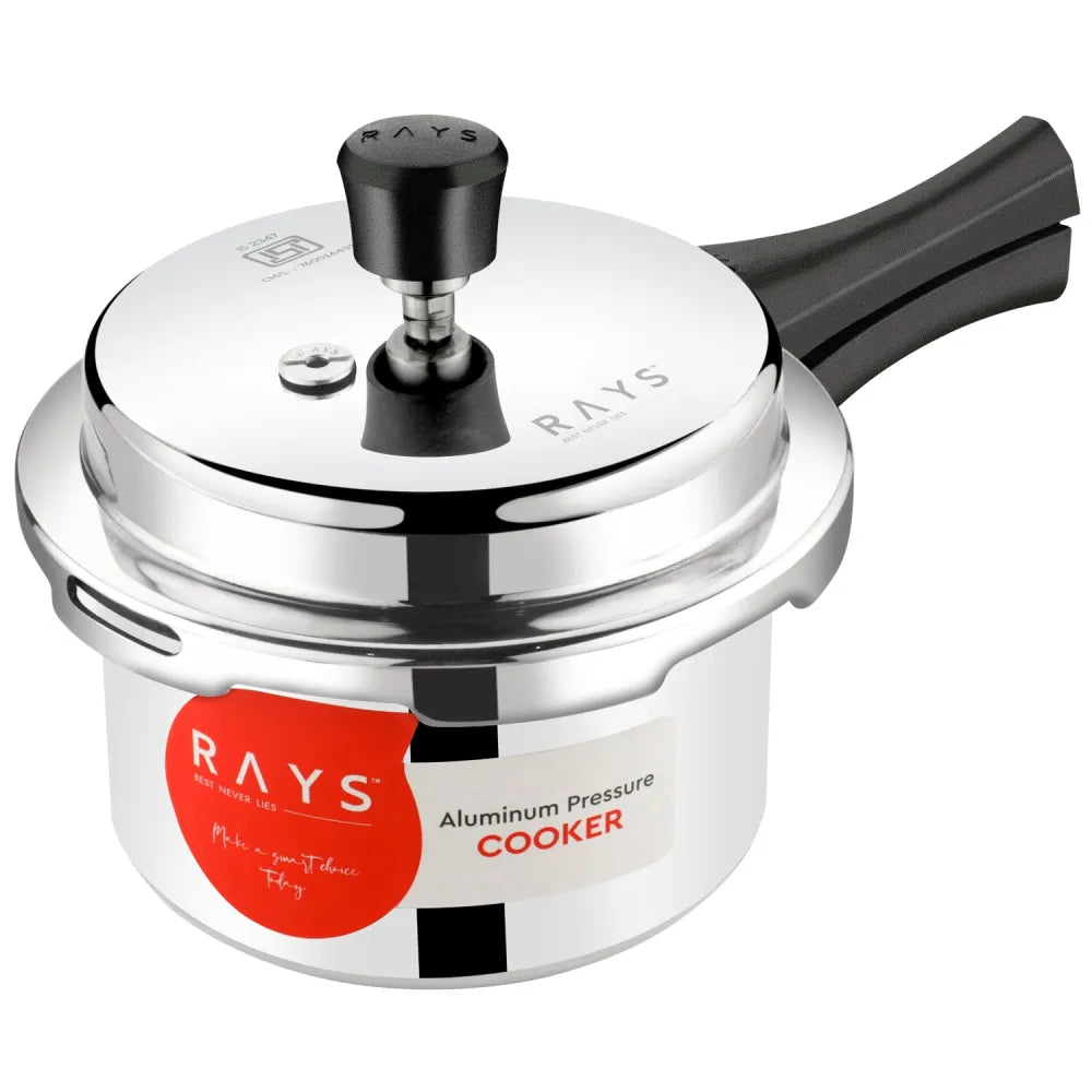 Aluminium aura pressure cooker - home & kitchen
