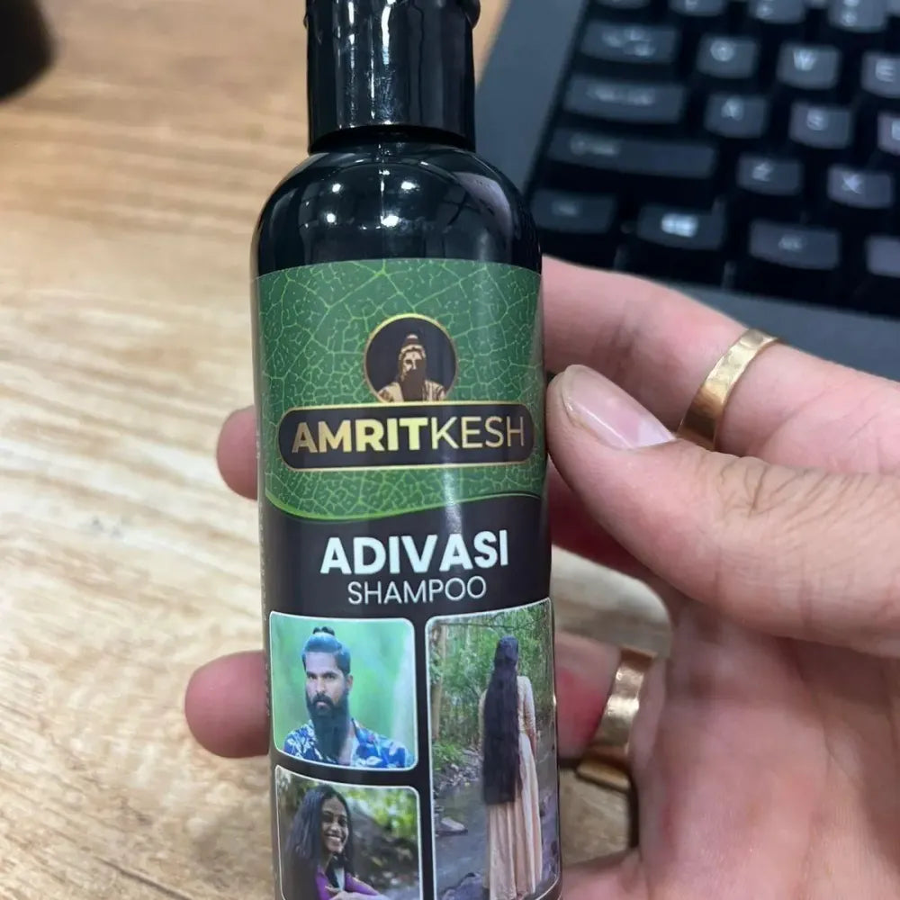 Amritkesh adivasi shampoo – 100ml (pack of 2)