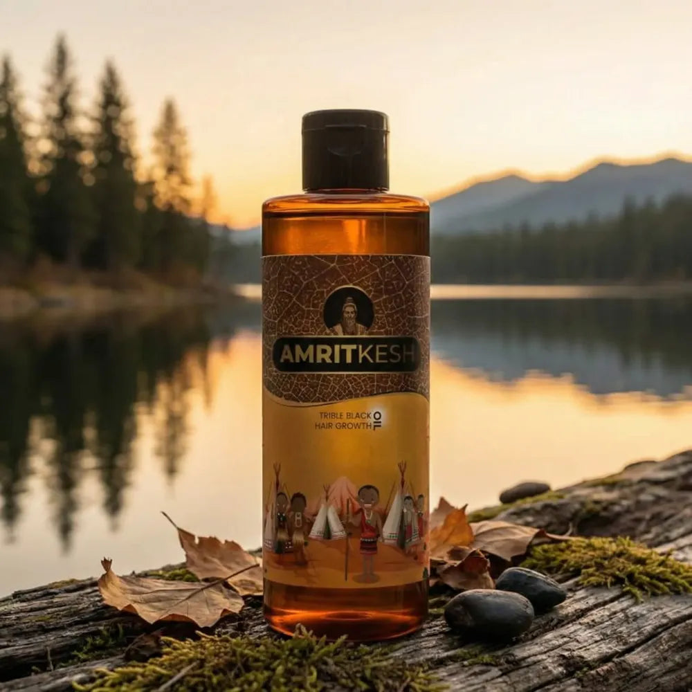 Amritkesh tribal black hair oil - care