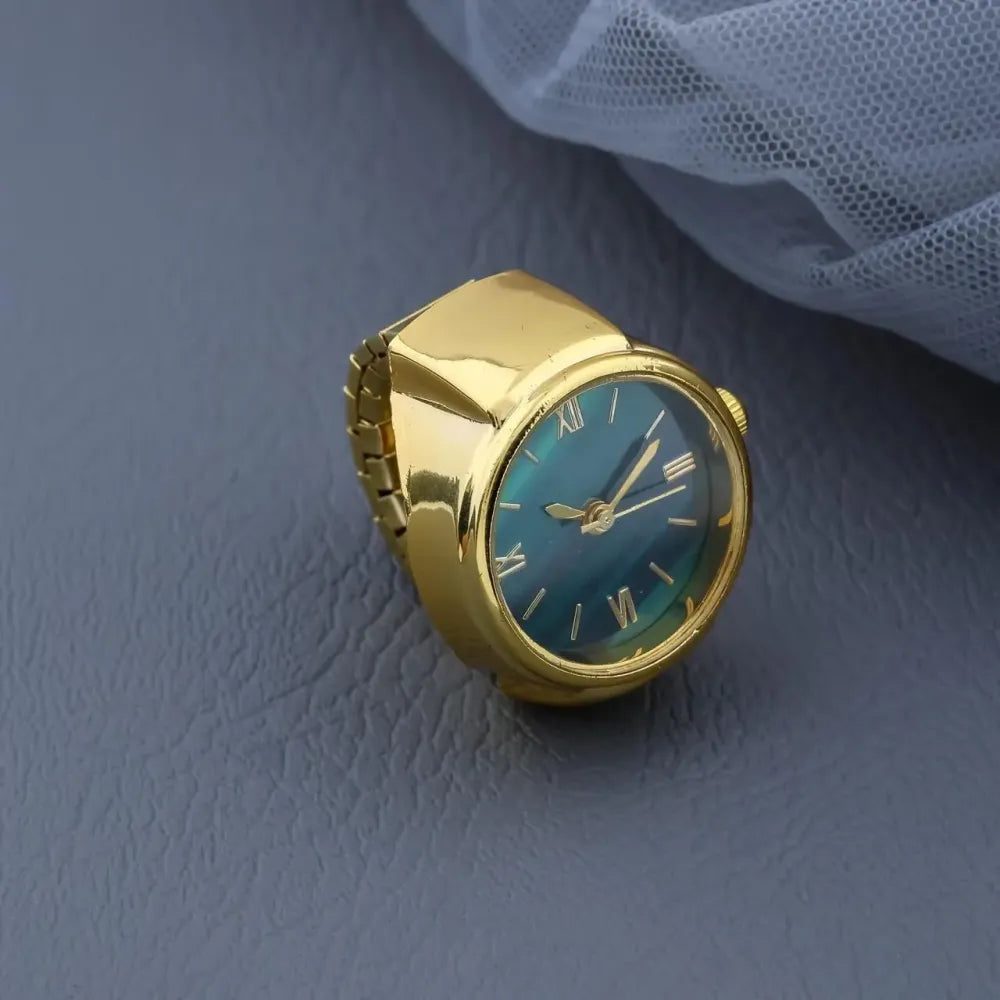 Analog ring watch – unisex