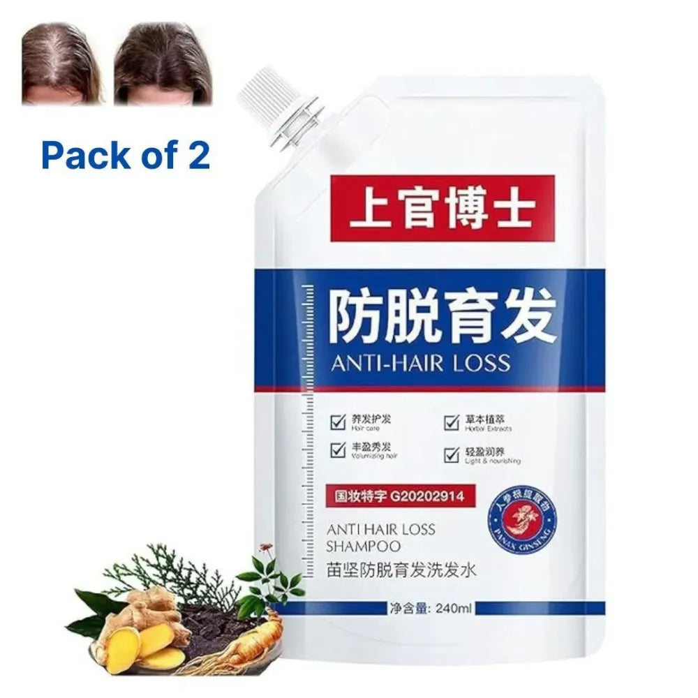Anti hair loss shampoo 200ml (pack of 2)