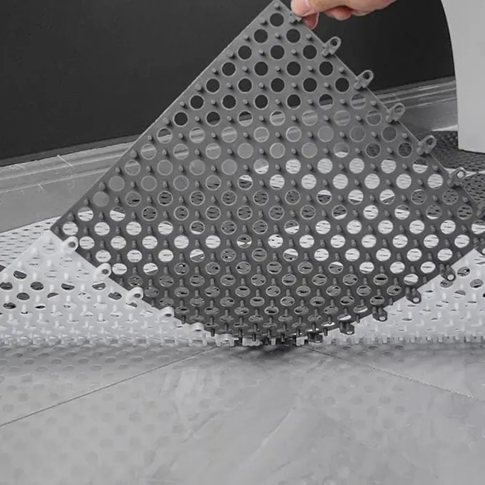 Anti slip bathroom tile mat – pack of 4