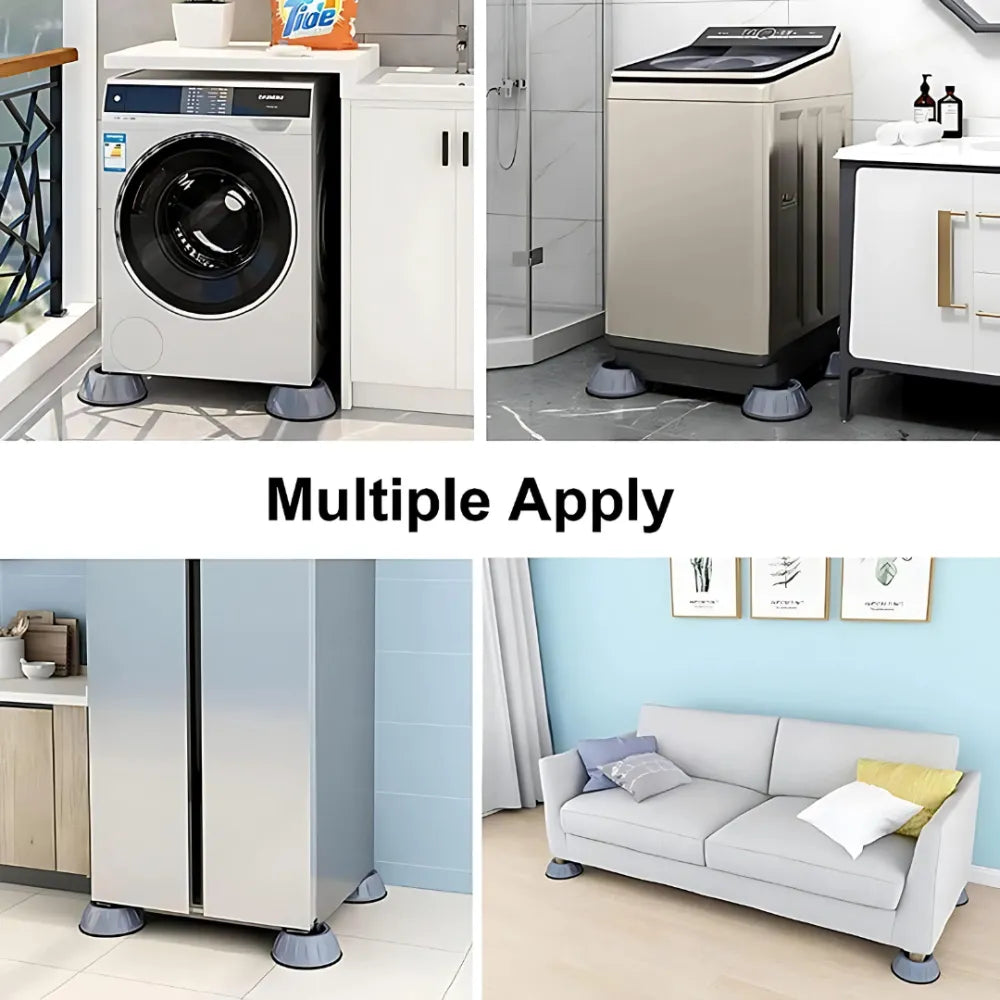 Anti-vibration appliance pads.