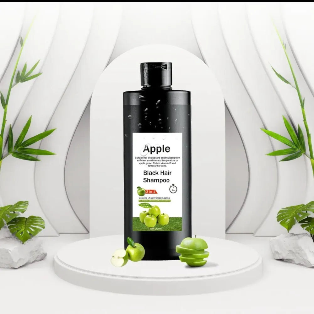 Apple black hair shampoo – 200ml