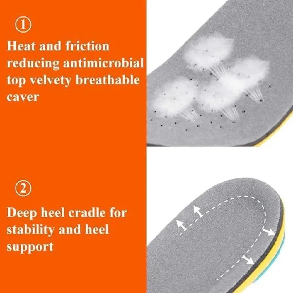 Arch support shoe insoles