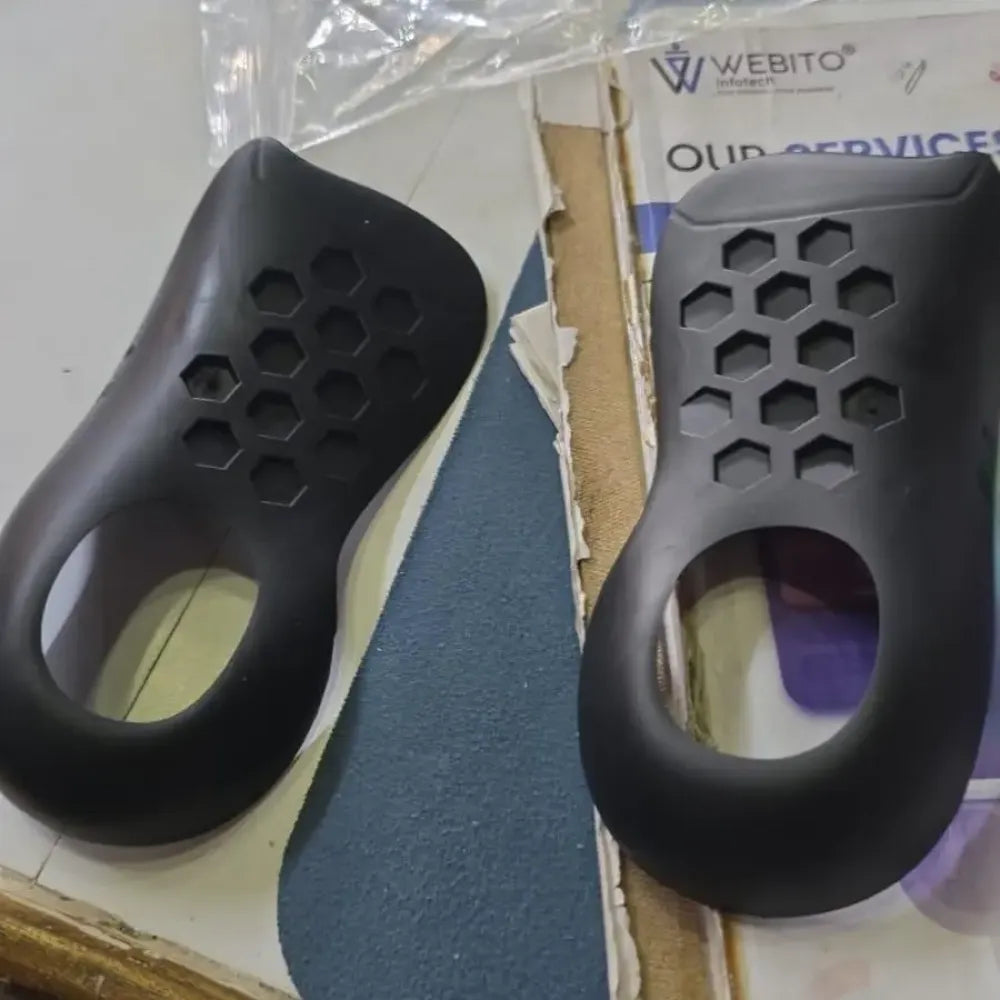 Arch support silicone insoles