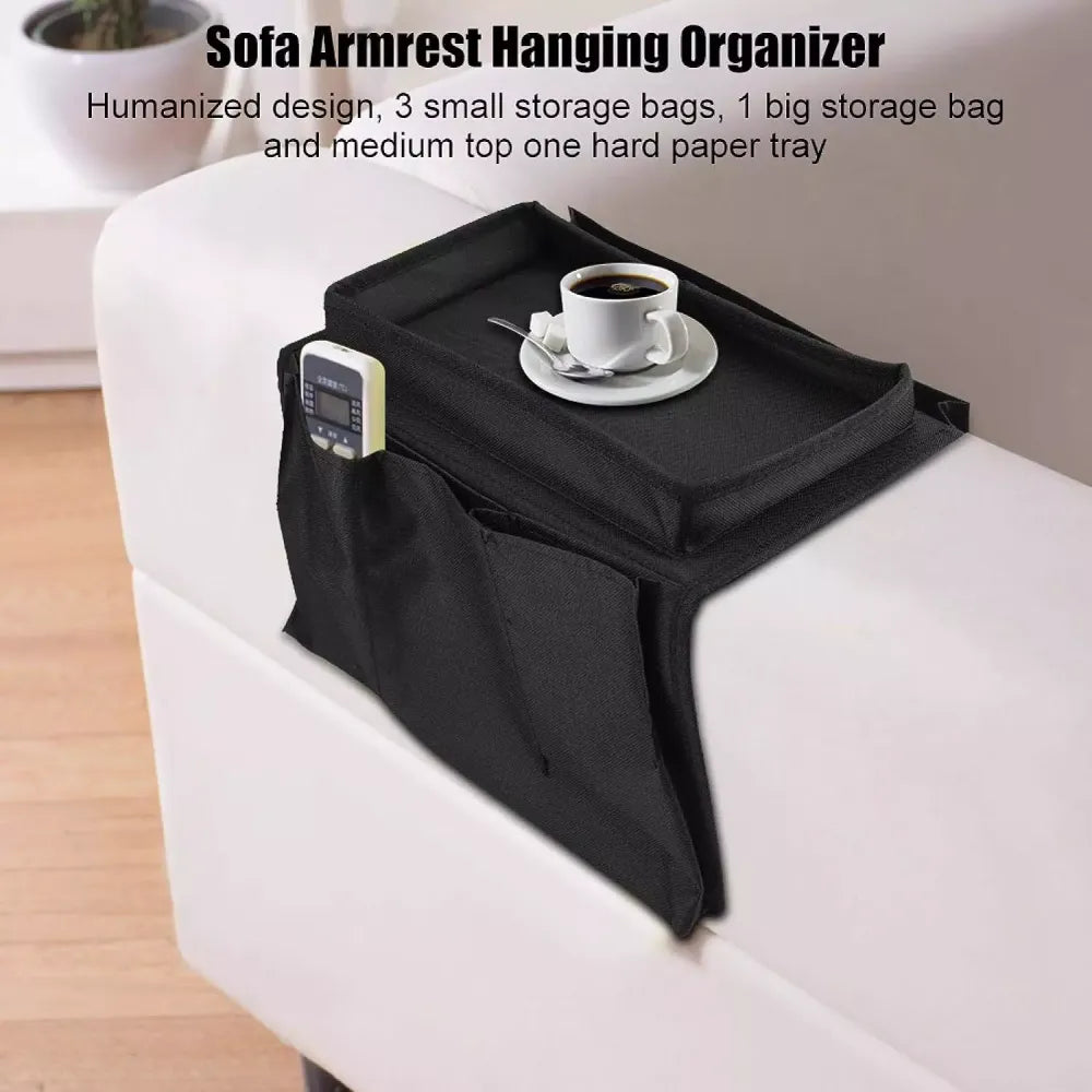 Armrest hanging storage organizer - home improvement