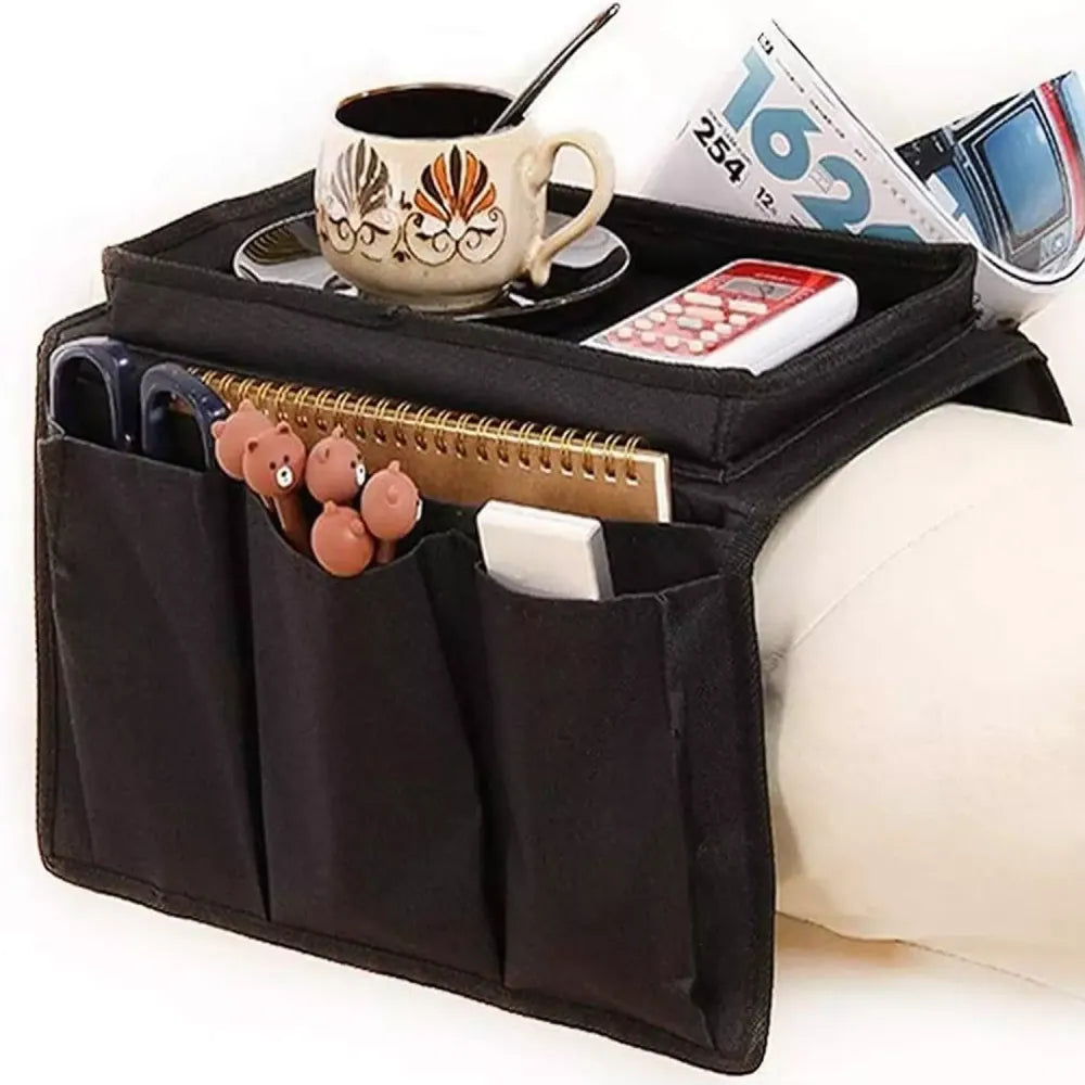 Armrest hanging storage organizer - home improvement