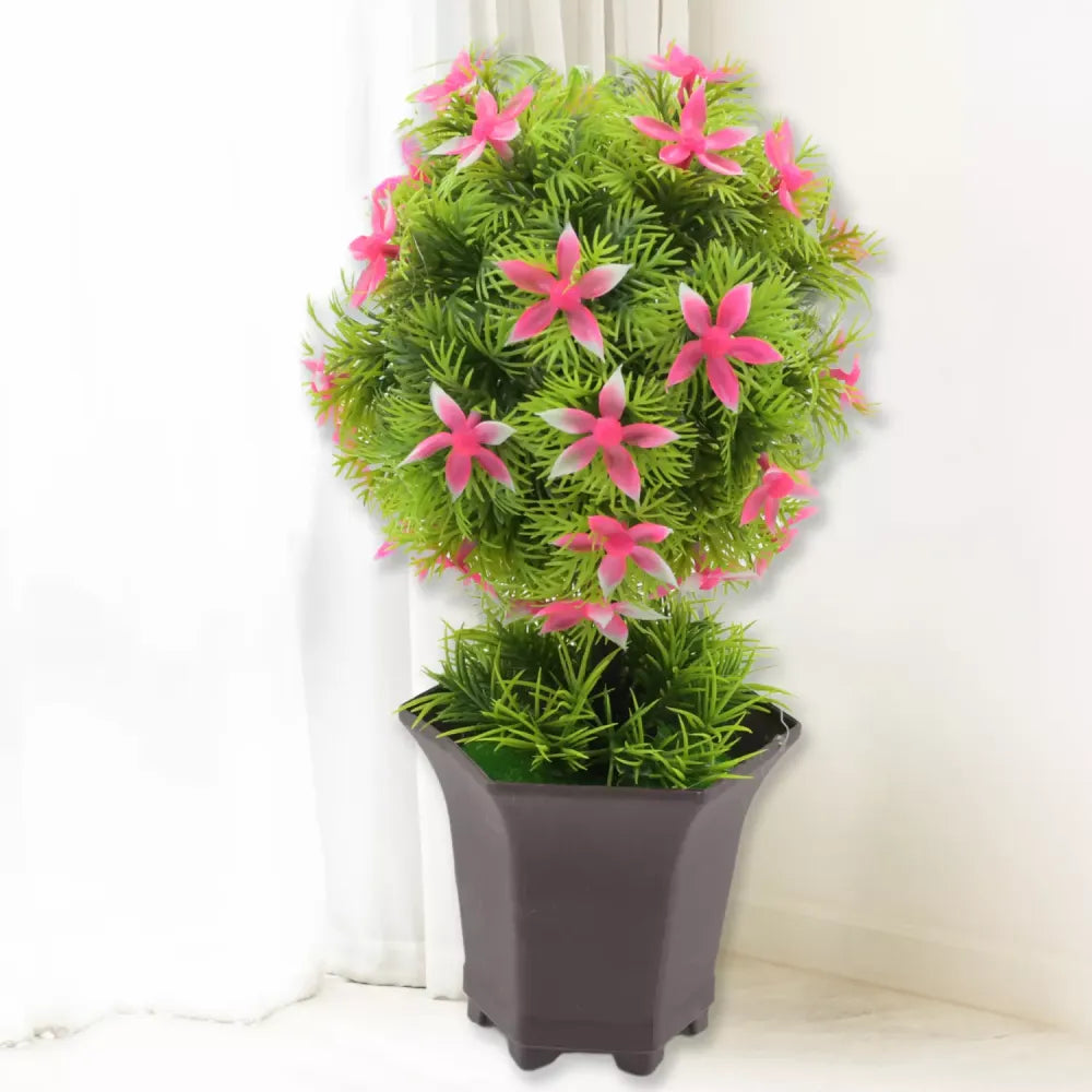 Artificial flower in pot - home decor