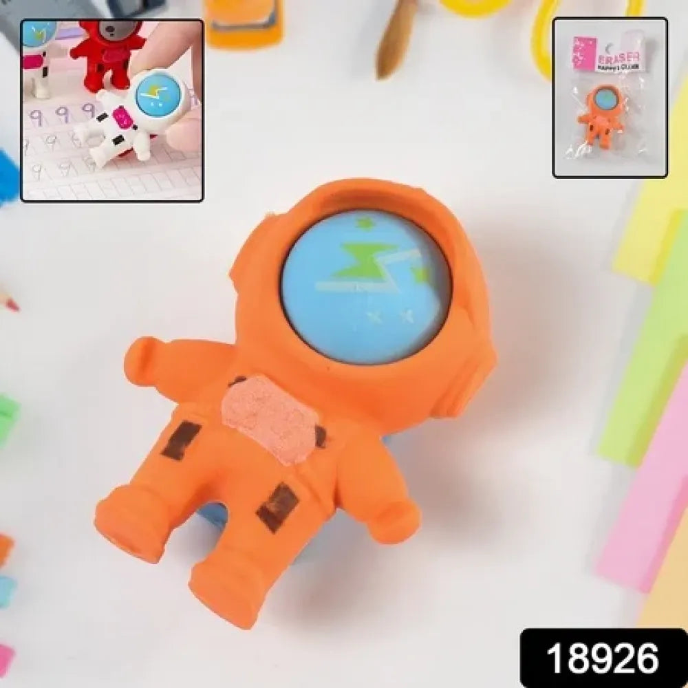 Astronaut-themed eraser set - office