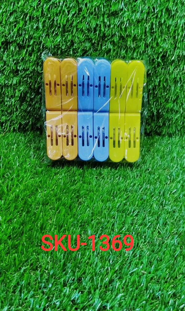 Double Pin Plastic Cloth Clips