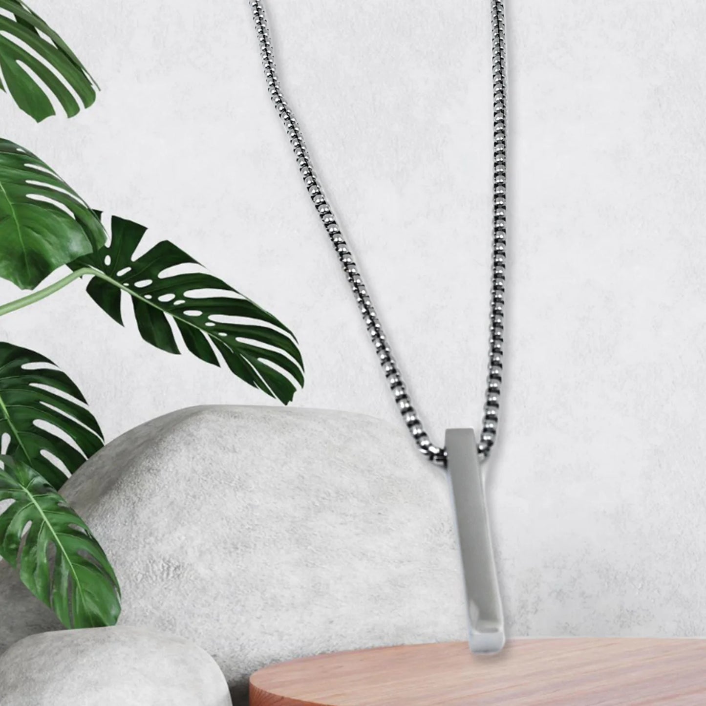 Elegant Stainless Steel Locket Necklace