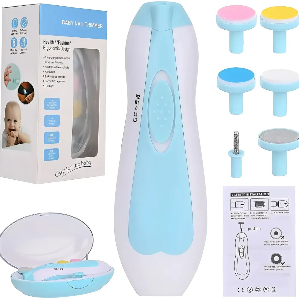 Baby nail clippers with light